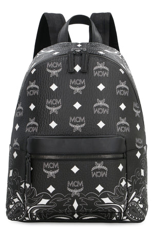 Stark faux leather backpack-1